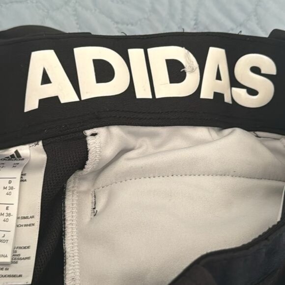 Adidas Aeroready Mens Black Baseball Pants - Picture 3 of 10